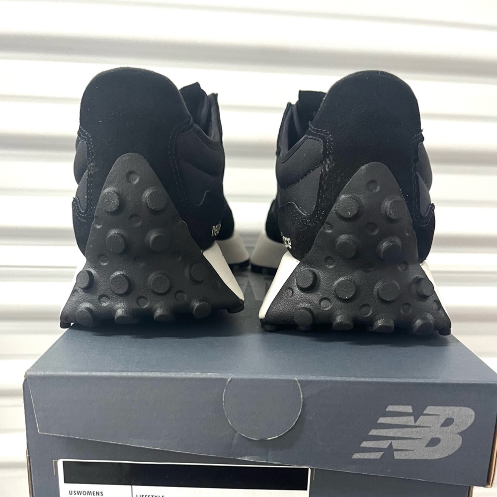 New Balance 327 Animal Print Logo Casual Women Sneakers Black Leopard various sz - Picture 8 of 11